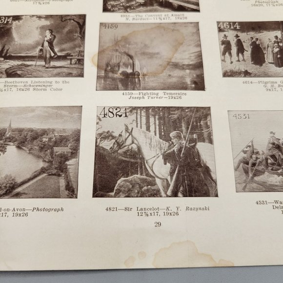 The Picture Book Catalog Prints of Famous Paintings to Loan for School Exhibits - Picture 6 of 11